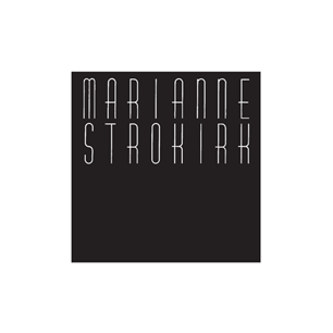 Marianne Strokirk Salon logo Art Direction by: Bart Crosby, Crosby Associates